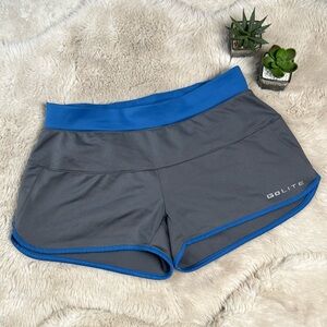 GoLite Shorts Athletic Running Hiking Grey Blue Size Small